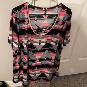 3x Aztec blouse